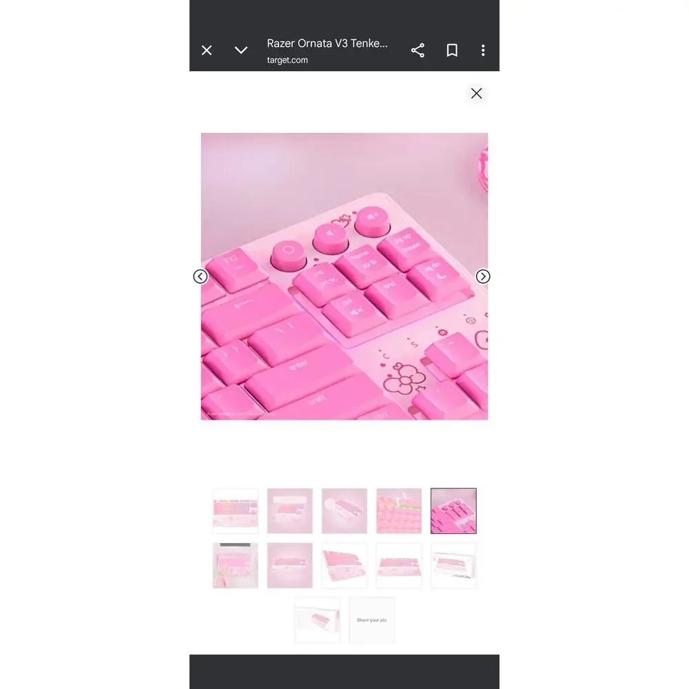 Razer Ornata V3 TKL - Hello Kitty‎ Edition - NEW IN BOX